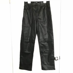 NWOT Gap Teen Black Pants Size 20/Women’s S/M Stretch Sky High 90s Loose